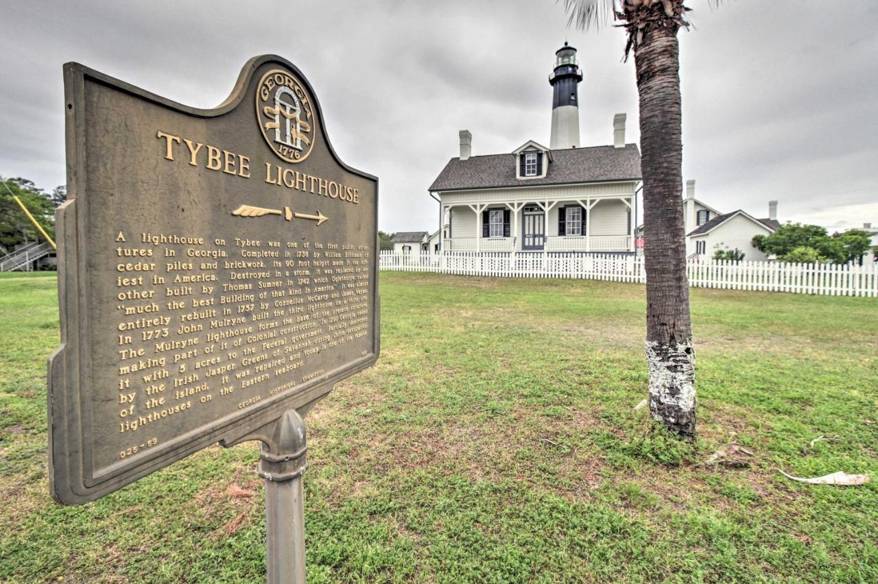 Ideally Located Luxe Beach House On Tybee Island Exterior photo